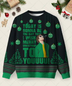 Rockin' Xmas Carol Christmas Fuzzy Fleece Sweatshirt