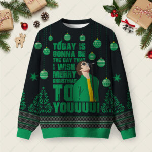 Rockin' Xmas Carol Christmas Fuzzy Fleece Sweatshirt