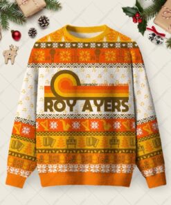 Roy Ayers Ugly Christmas Fuzzy Fleece Sweatshirt