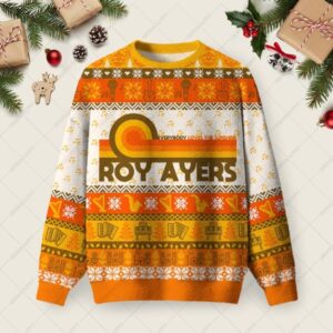 Roy Ayers Ugly Christmas Fuzzy Fleece Sweatshirt