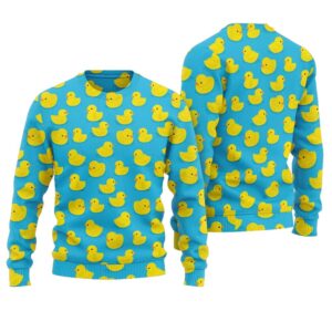 Alternative view of Rubber Ducky Ugly Christmas Sweater - Grishko.com