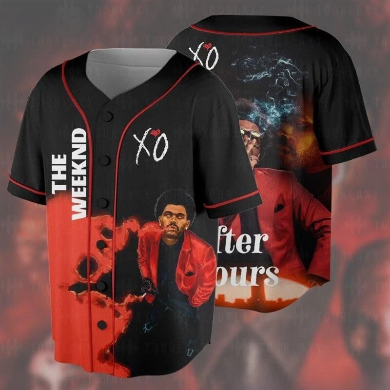 The Weeknd Tour Baseball Jersey For Fans