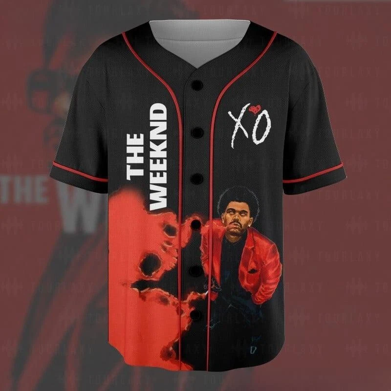 The Weeknd Tour Baseball Jersey For Fans - Image 4