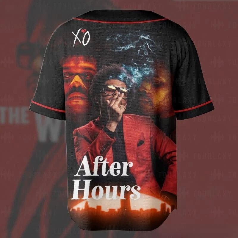 The Weeknd Tour Baseball Jersey For Fans - Image 3