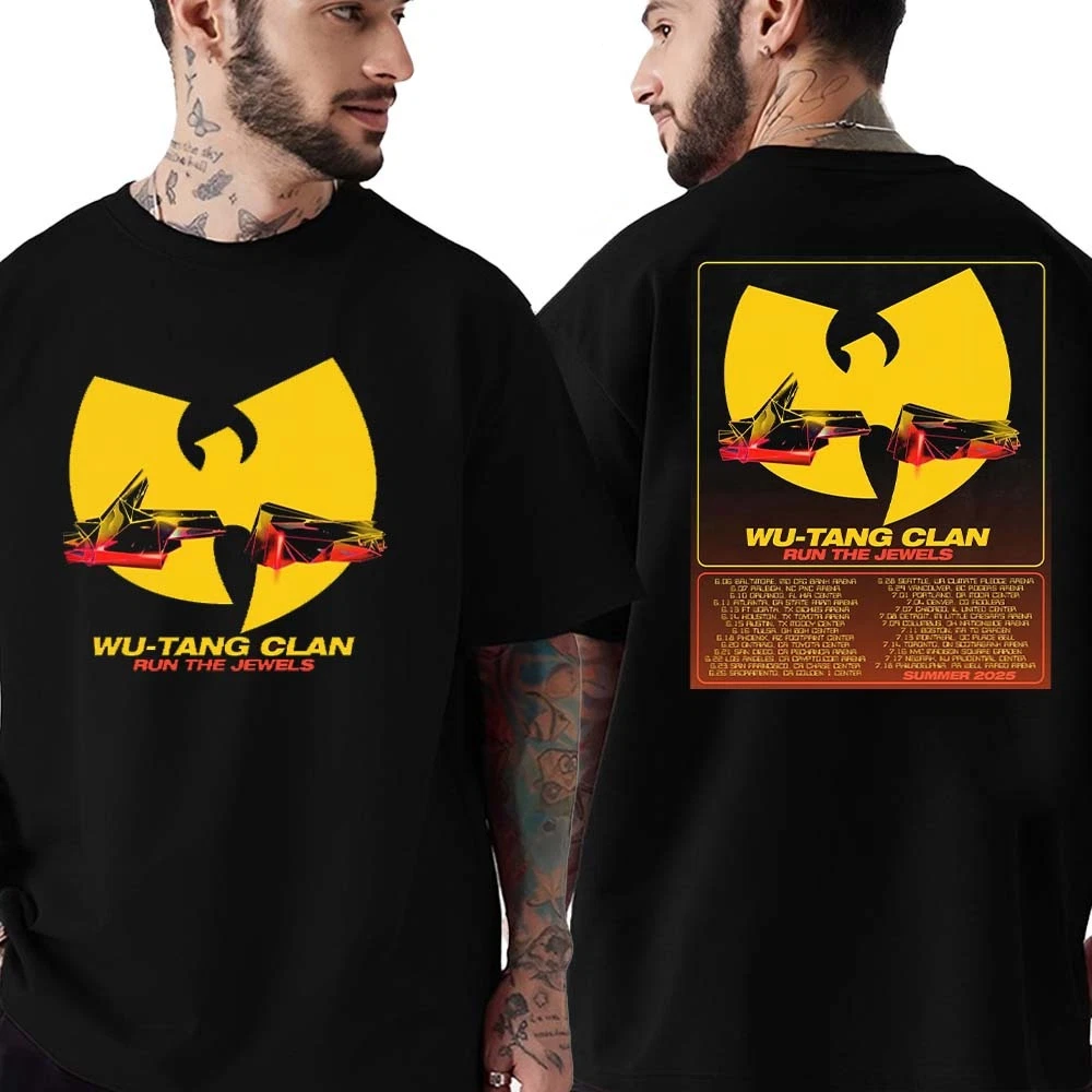 Wu Tang Clan Summer Tour 2025 Shirt, Wu Tang Clan Forever The Final Chamber Tour 2025 With Run Shirt