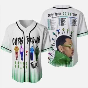 New Chris Brown Breezy Bowl XX Tour 2025 Baseball Unisex Unisex All Size