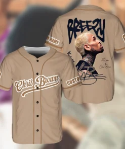 Personalized Breezy Bowl XX 2025 Jersey, Chris Brown Breezy Bowl Baseball Jersey