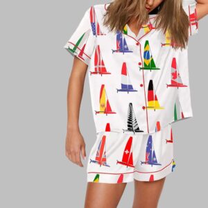 Alternative view of SailGP Pajama Set
