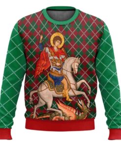 Saint George Ugly Christmas Sweater