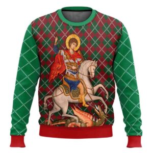 Saint George Ugly Christmas Sweater