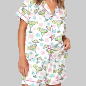 Salty Margarita Watercolor Pajama Set