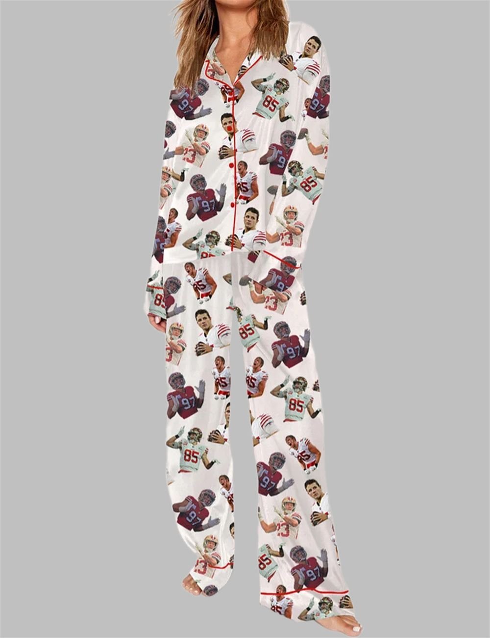 San Francisco Football Pajama Set - Image 2