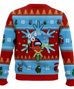 Alternative view of Santa Among Us Ugly Christmas Sweater