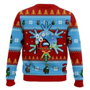 Alternative view of Santa Among Us Ugly Christmas Sweater