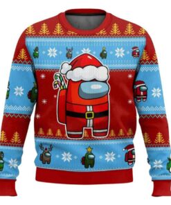 Santa Among Us Ugly Christmas Sweater