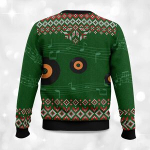 Alternative view of Santa Claus DJ Ugly Christmas Sweater