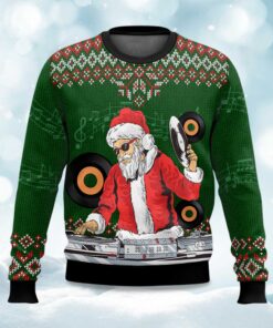 Santa Claus DJ Ugly Christmas Sweater