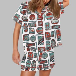 Sardine Tin Fish Pajama Set