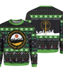 Sauron Eye Lord of the Rings Ugly Christmas Sweater