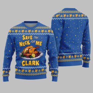 Alternative view of Save the Neck for Me Clark Christmas Vacation Ugly Sweater Christmas 2025 - Grishko.com