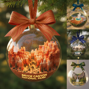 Alternative view of Scenic Landscape Acrylic Ornament - Gifts For Christmas 01hyta071125