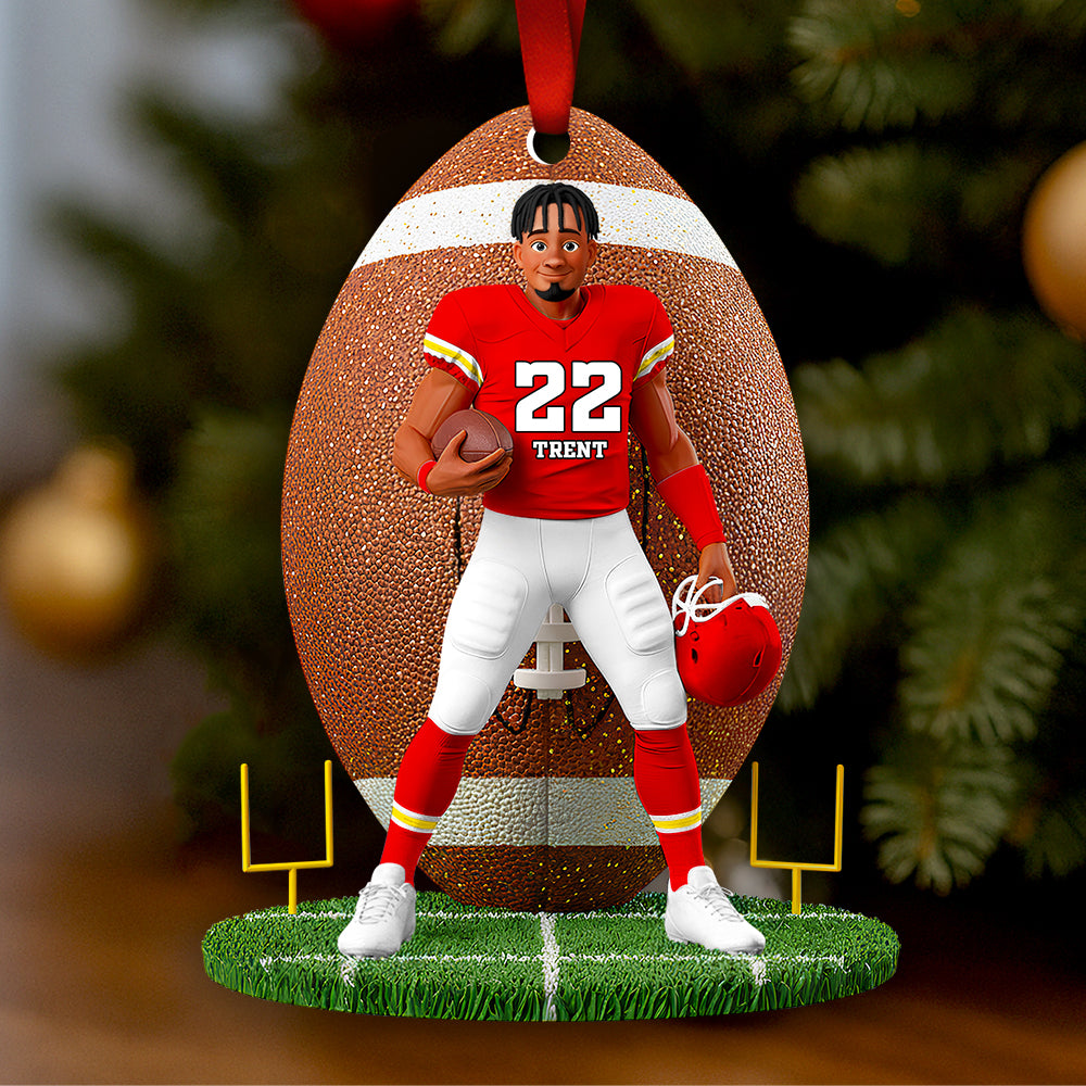 Alternative view of Score Big Christmas Ornament Personalized Gifts For True Fans 01HUDT081025