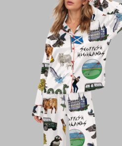 Alternative view of Scottish Highlands Travel Pajama Set