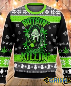 Scream Just Chilling Ugly Sweater