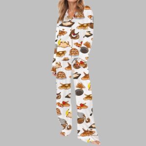 Alternative view of Sea Pancakes Pajama Set For Women