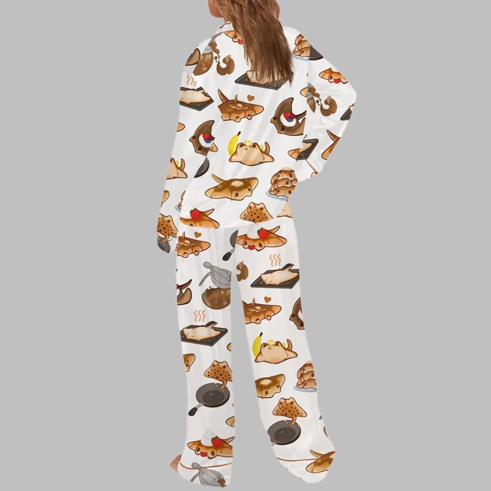 Sea Pancakes Pajama Set For Women - Image 3