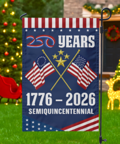 Semiquincentennial America 250 Years Garden Flag