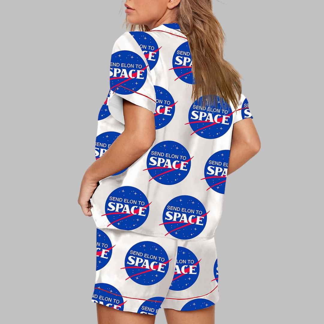 Send Elon To Space Pajama Set - Image 3
