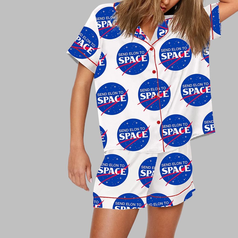 Send Elon To Space Pajama Set - Image 2