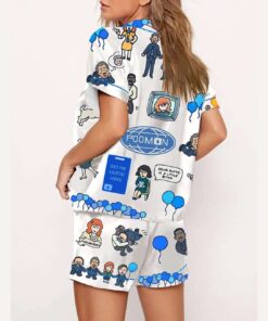 Alternative view of Severance Cast Portraits Office dystopian Print Pajama Set