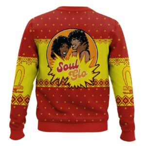 Alternative view of Sexual Chocolate Mr Randy Watson Coming To America Ugly Christmas Sweater