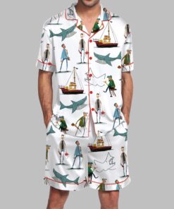 Shark Pajama Set For Men