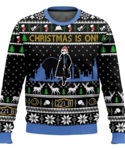 Sherlock Benedict Cumberbatch Ugly Christmas Sweater