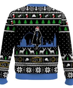 Alternative view of Sherlock Benedict Cumberbatch Ugly Christmas Sweater