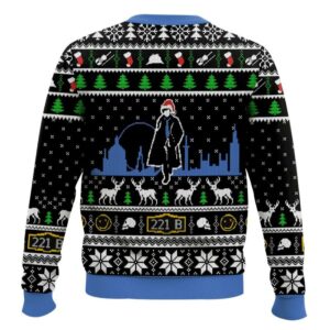 Alternative view of Sherlock Benedict Cumberbatch Ugly Christmas Sweater