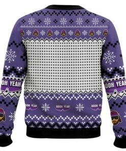 Alternative view of Sick Puppies Macho Man Ugly Christmas Sweater