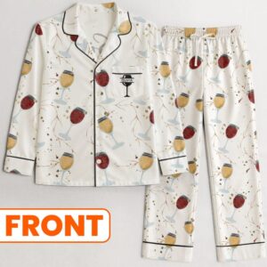 Sips About To Go Down Personalized Pajama Set