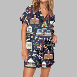 Skaneateles Christmas Pajama Set For Women