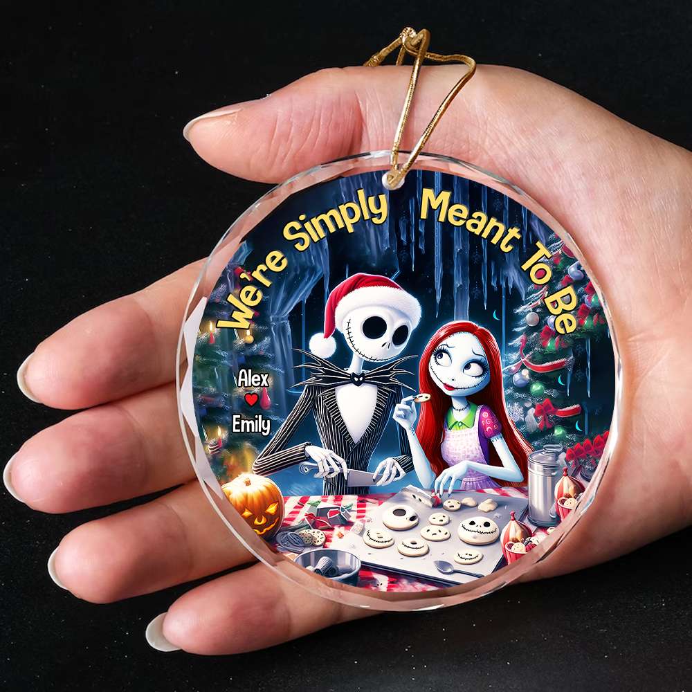 Skeleton Couple Ornament - Baking Couple - Personalized Christmas Gifts For Couples - Image 4