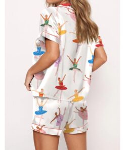 Alternative view of Sleeping Beauty Ballet Satin Pajama Set For Women