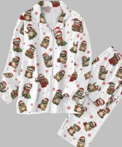 Sloth Christmas Pajama Set