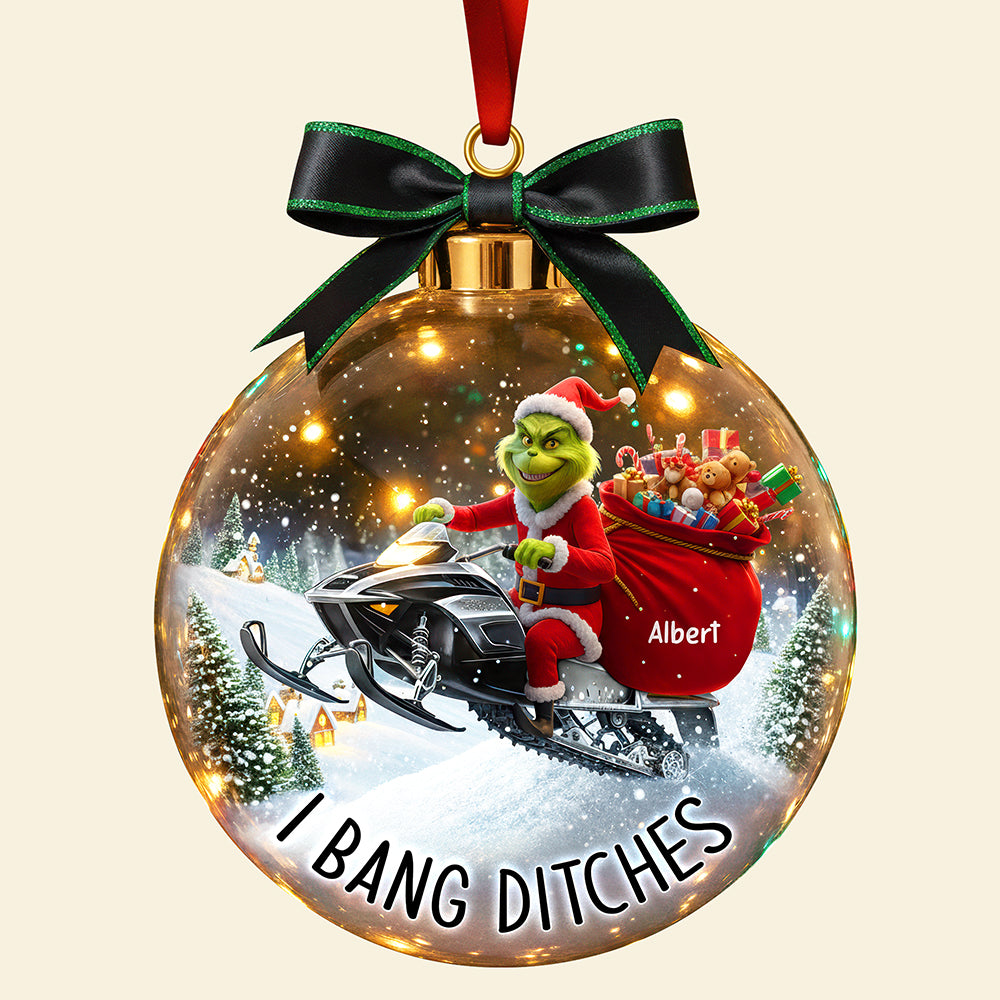 Snowmobile Adventure Christmas Ornament - Personalized Gifts For Fans 03paqn250925 - Image 4