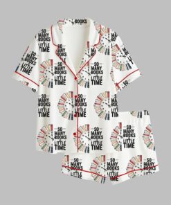 So Many Books So Little Time Bookish Pajamas Set