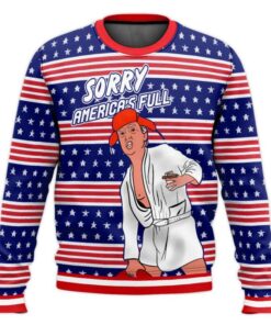 Sorry Merica's Full Trump Parody Of Shitter's Full Ugly Christmas Sweater