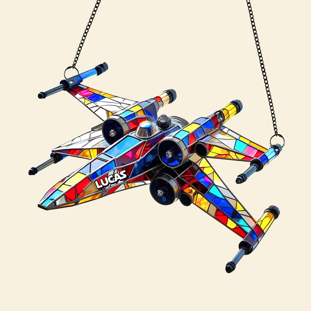 Spaceship Suncatcher - Personalized Gifts For Galaxy Lovers 05tgtn040825 - Image 3