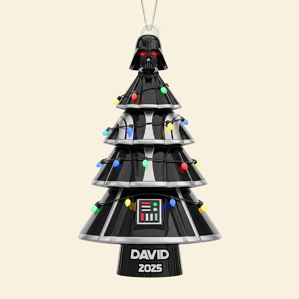 Spaceship Tree Ornament Christmas Gifts For Fans 02HYDT040925 - Image 3